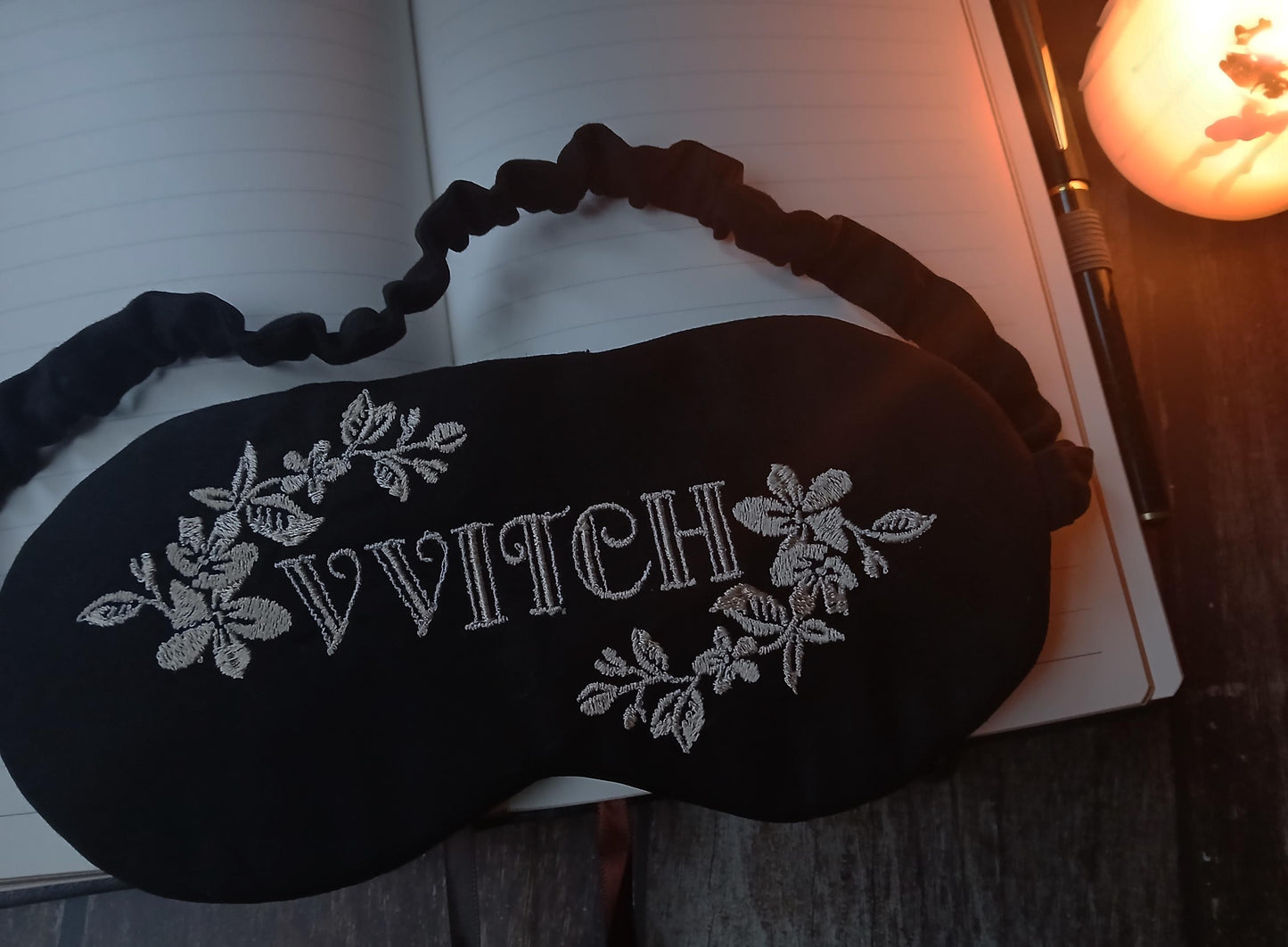 Cotton Sleep Mask - Witch