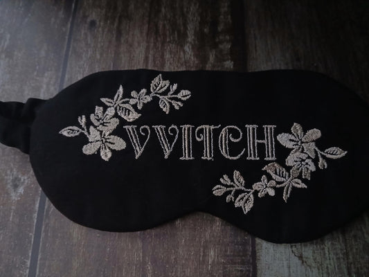 Cotton Sleep Mask - Witch