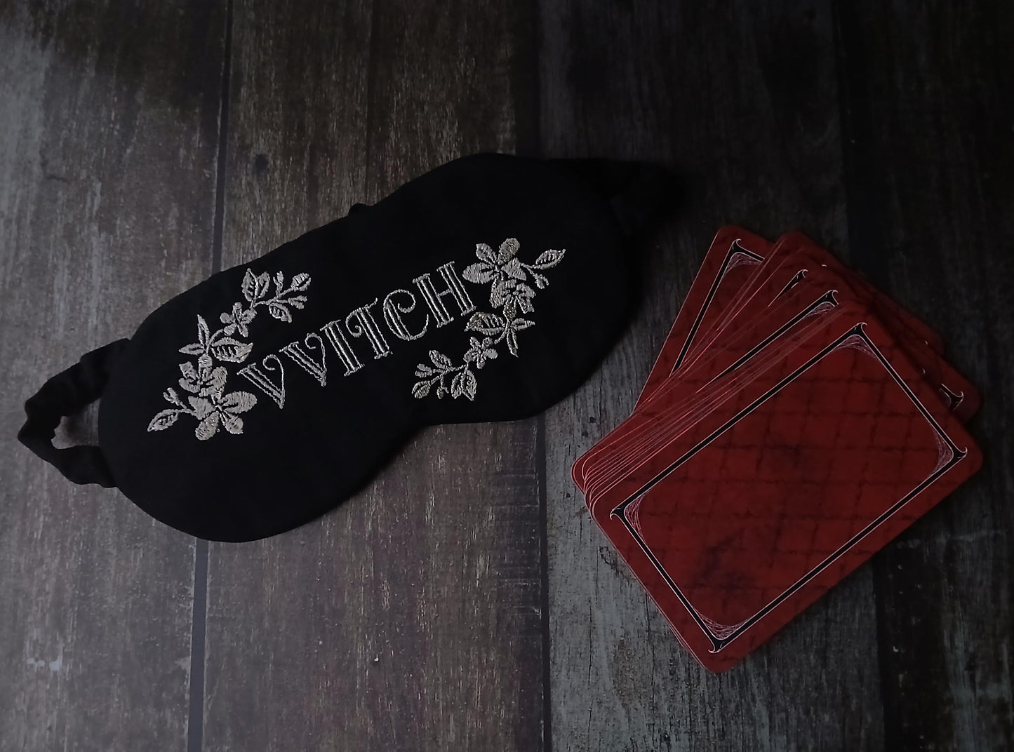 Cotton Sleep Mask - Witch