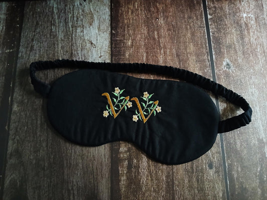 Embroidered Sleep Mask - VV Mark